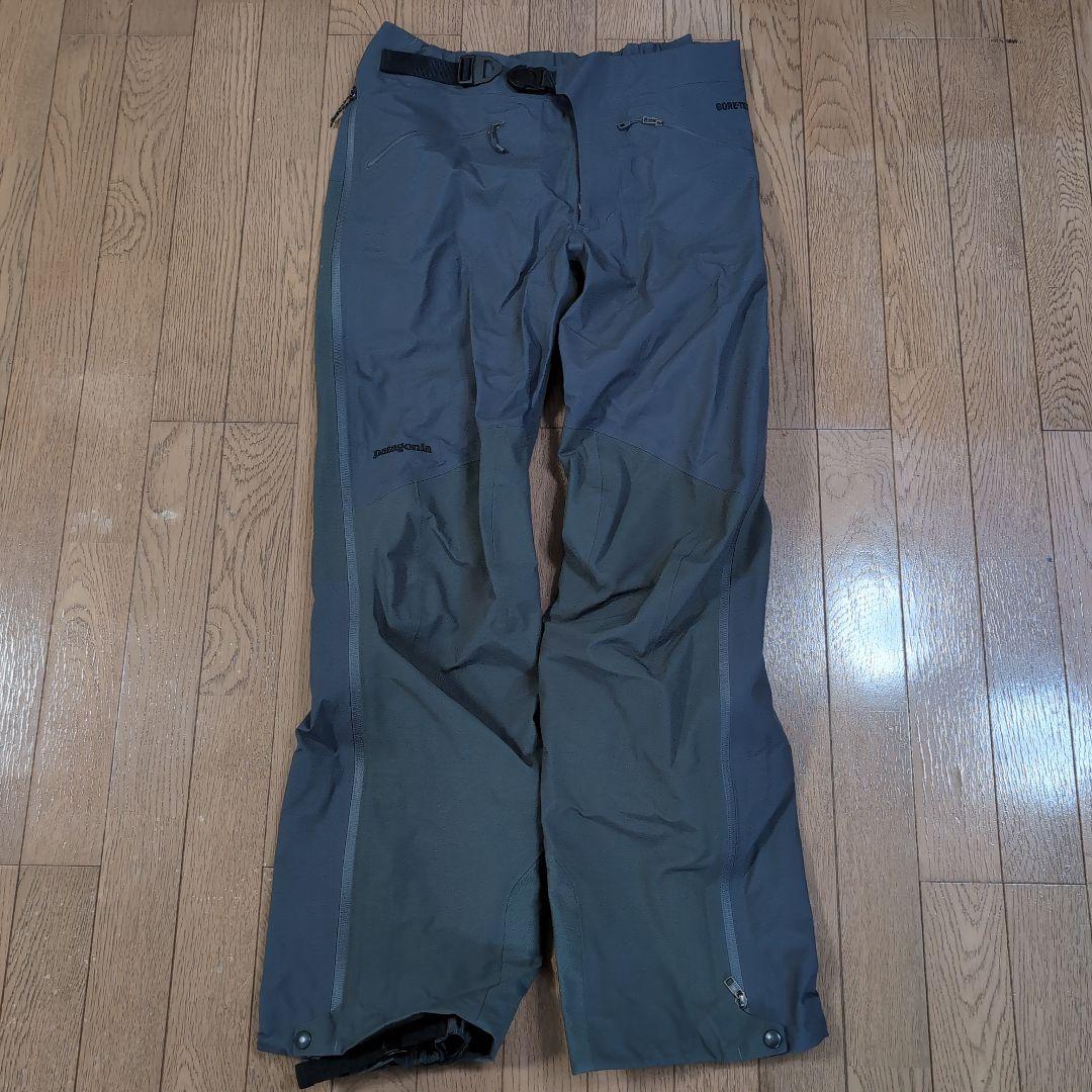 新品　patagonia トリオレットパンツ M グレー　ゴアテックス