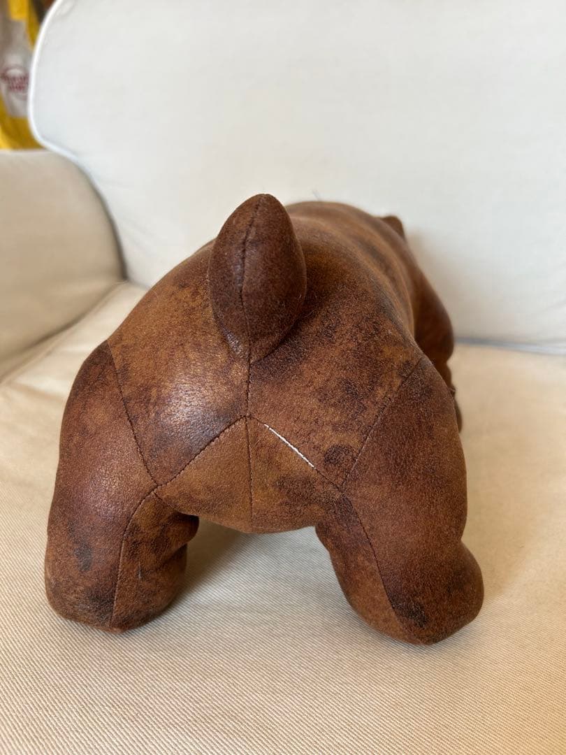 ブルドッグ パグ ぬいぐるみ 置き物 犬 リアル 大きめ アンティーク風