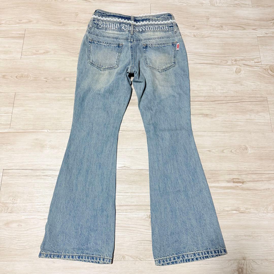 はむ子SCULPTOR DoubleWaistBootsCutDenim