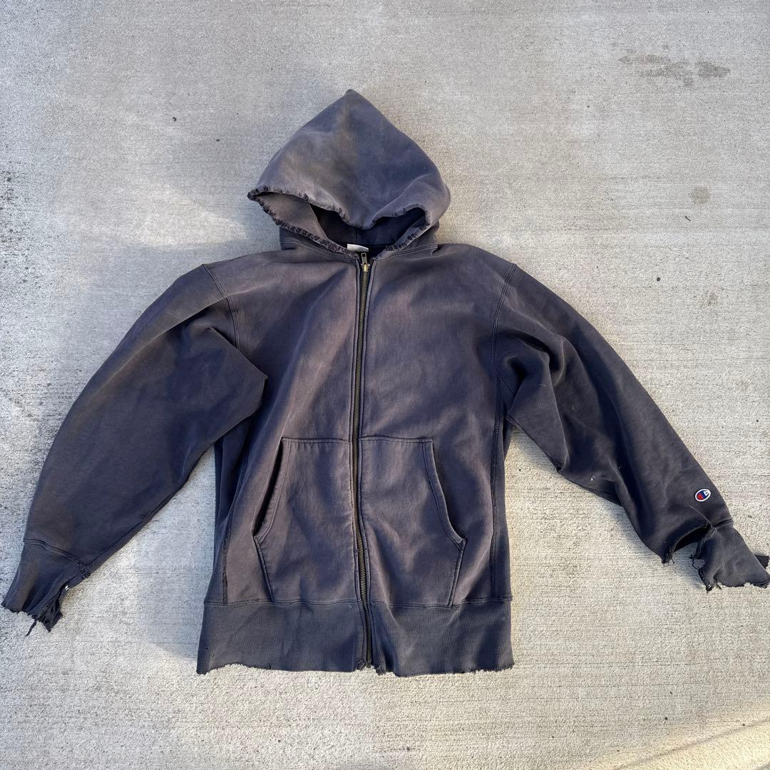 Champion Reverse Weave パーカー XL ダークグレー