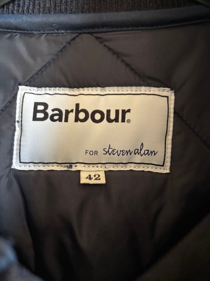 Barbour for steven alan ネイビー ジャケット 42
