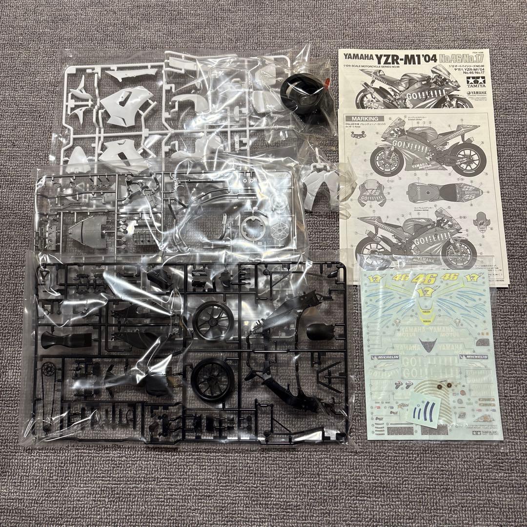 ミホ　 タミヤ 1/12 YAMHA YZR-m1 3つ