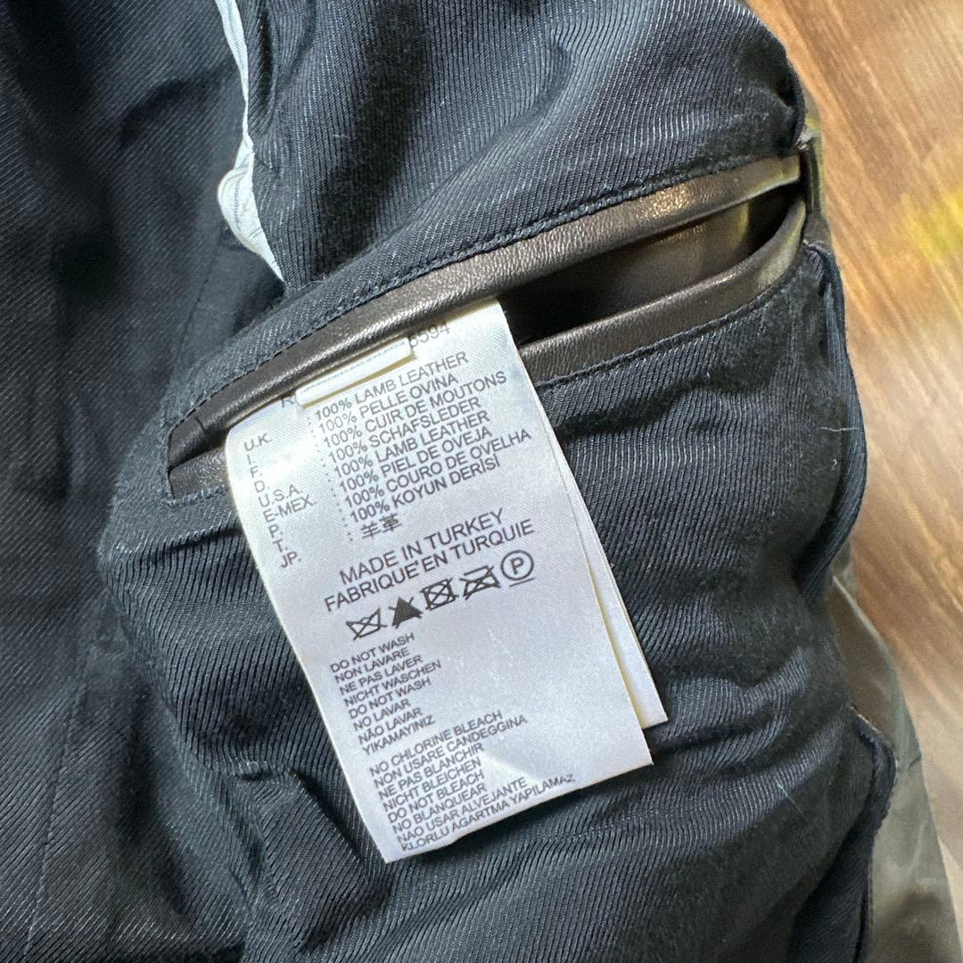 ジャケット・アウター DIESEL BLACK GOLD \"biker\" leather riders