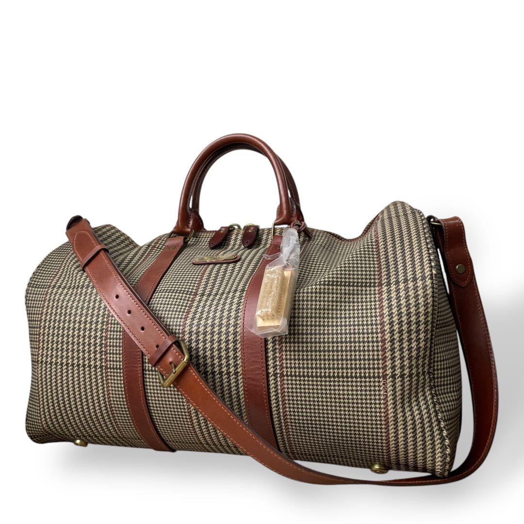 バッグ Polo Ralph Lauren Glen Check Duffle Bag