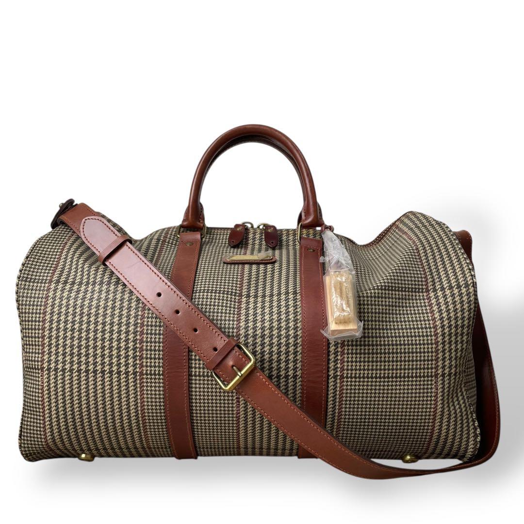 バッグ Polo Ralph Lauren Glen Check Duffle Bag