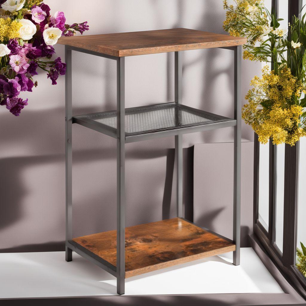 サイドテーブル - スペースセイビング、スタイリッシュ、多機能