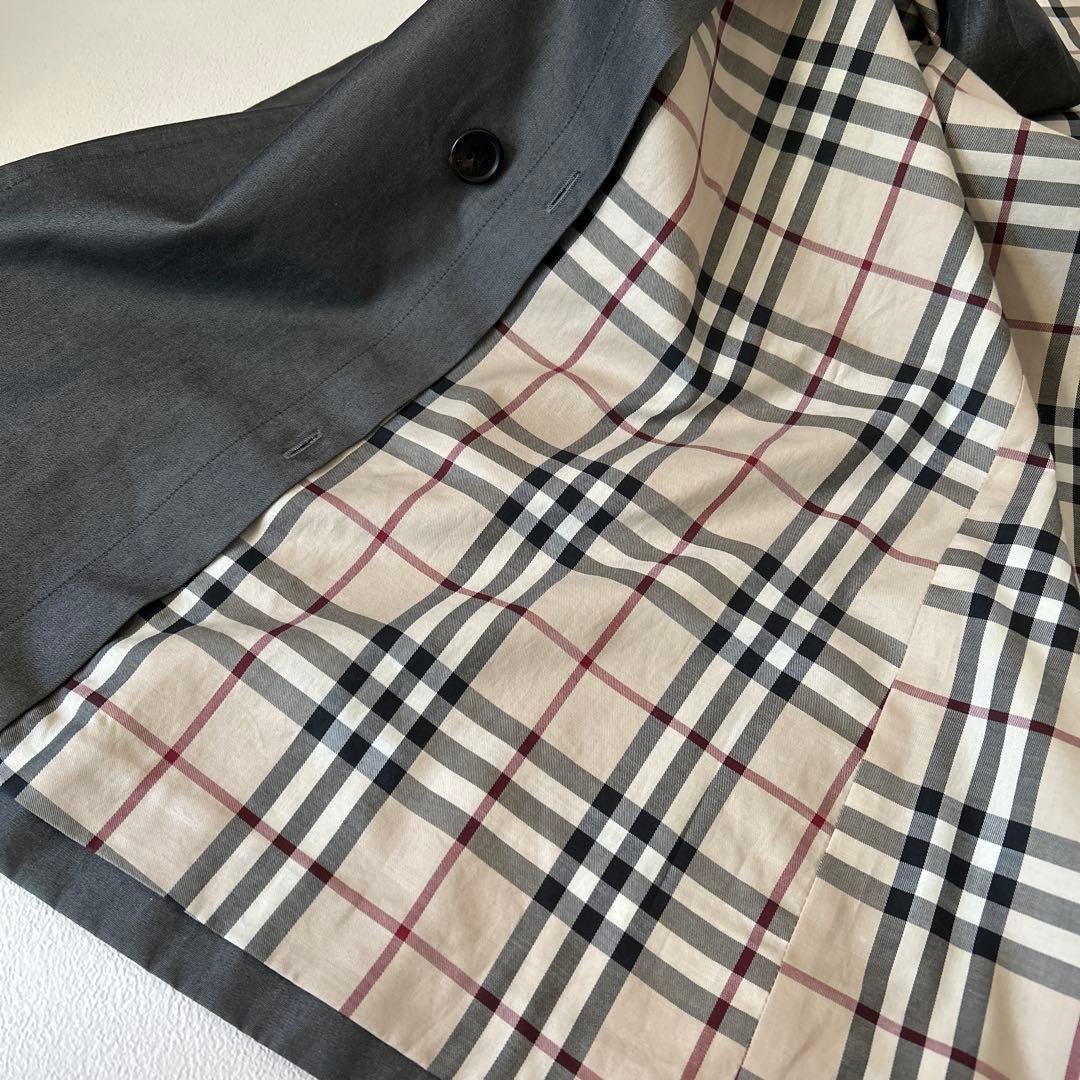 美品✨BURBERRY LONDON バーバリー　トレンチコート メガチェック