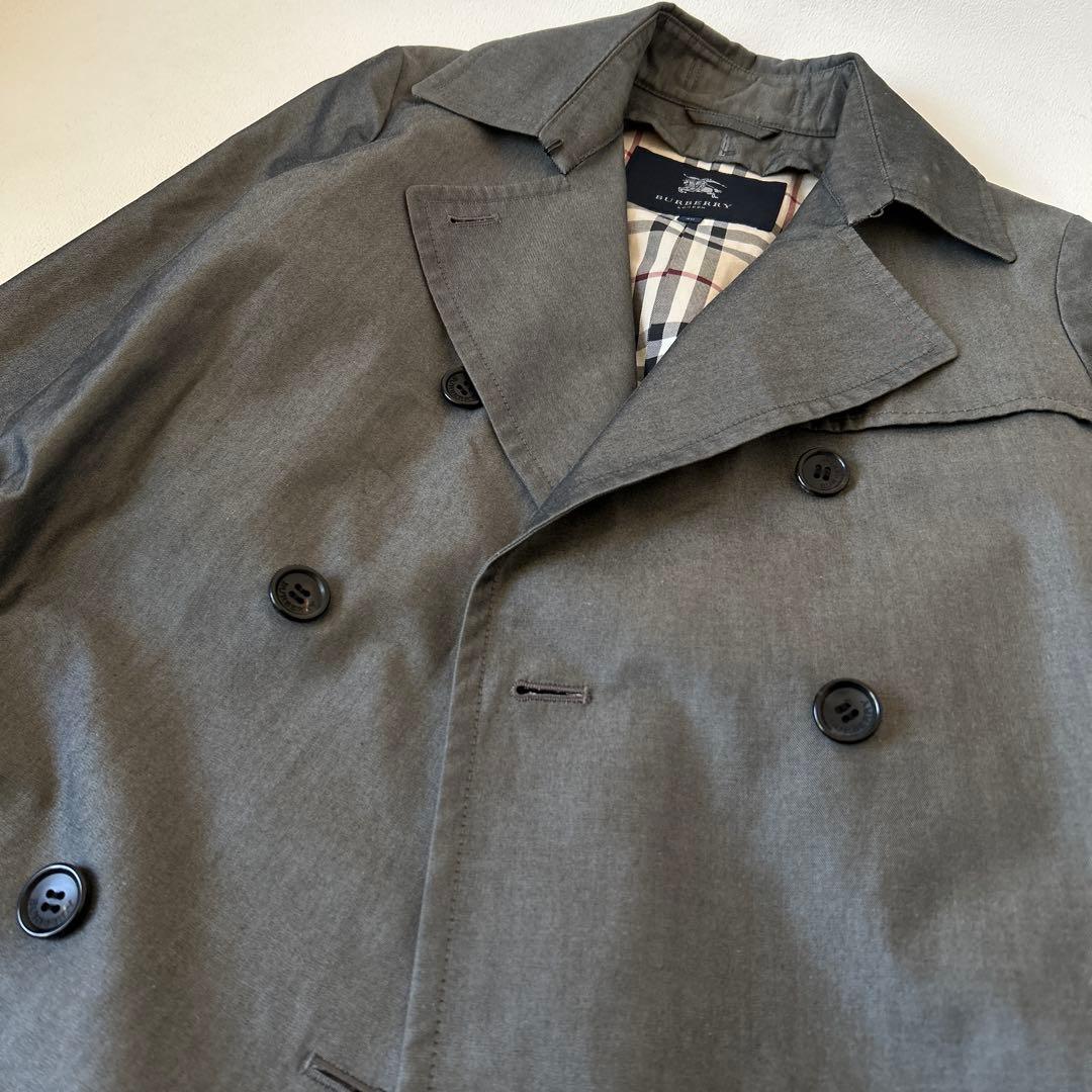 美品✨BURBERRY LONDON バーバリー　トレンチコート メガチェック