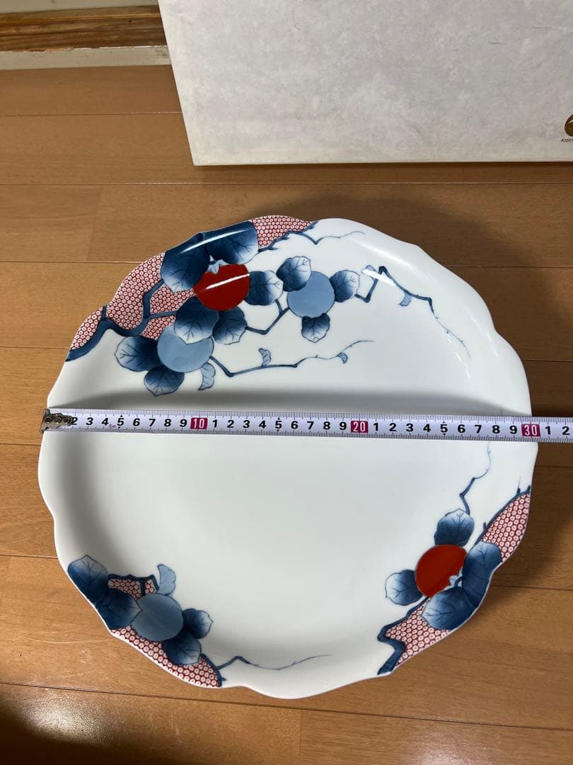382 其泉　大皿　30cm 未使用　有田焼