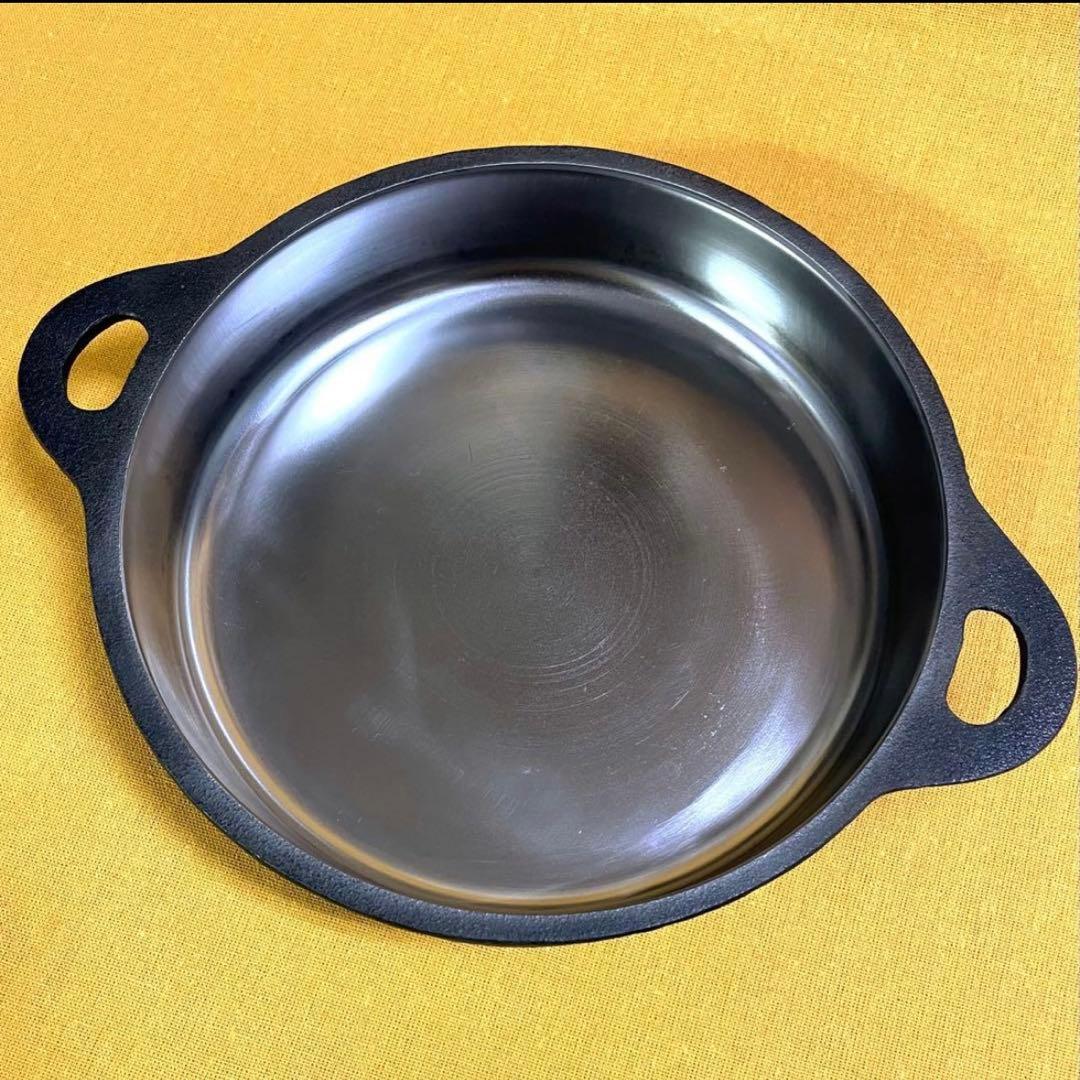 出品同型商品で一番美しい‼️ 山王堂 久慈 砂鉄鍋 25cm すき焼き鍋 南部鉄器