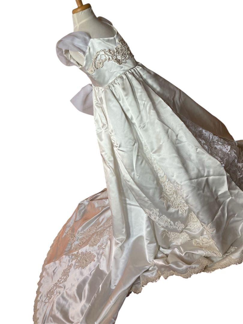 ウェディングドレス風子どもドレス