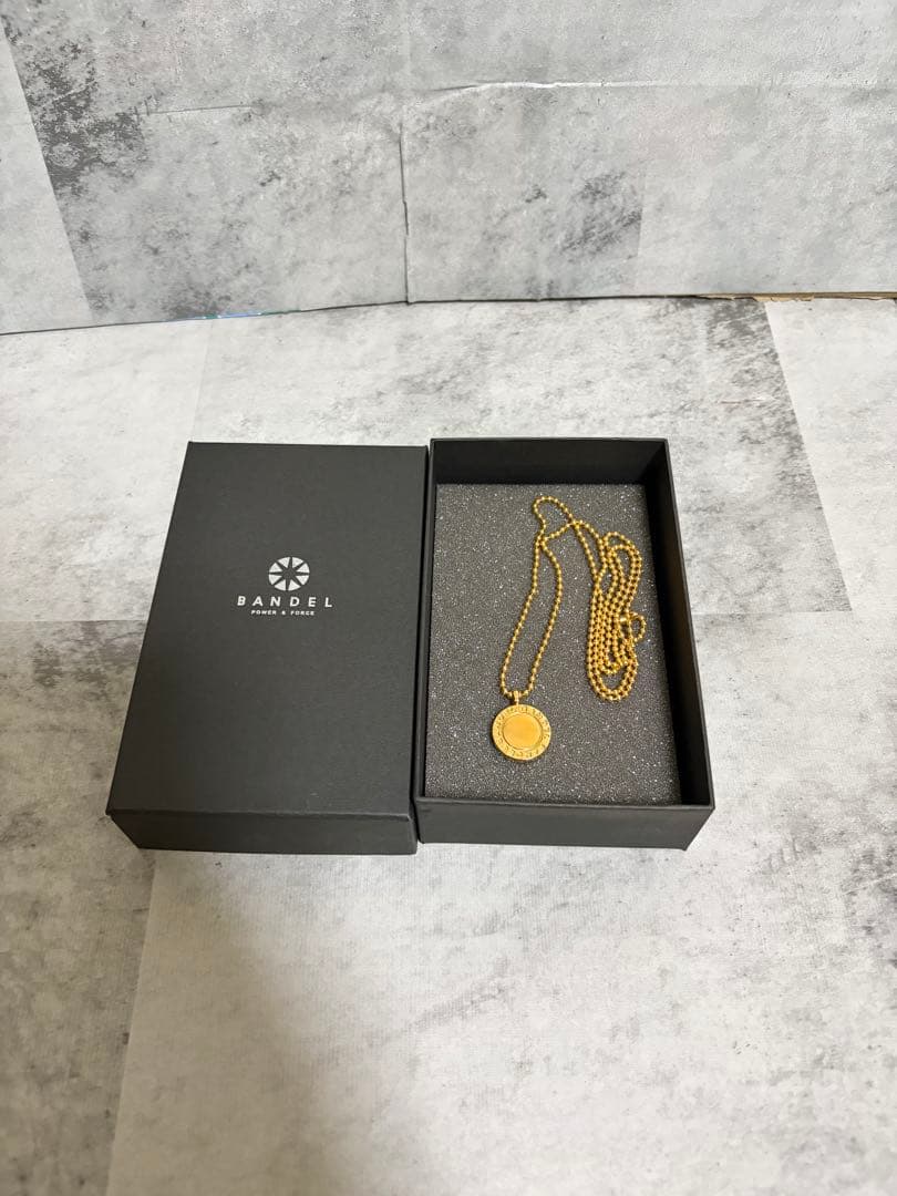 新品未使用】BANDEL ネックレス ゴールド 65cm 箱付き バンデル
