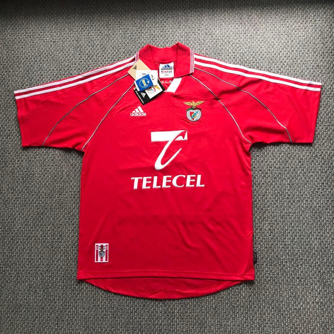 99-00(H) SLベンフィカ ユニフォーム　半袖　デッドストック