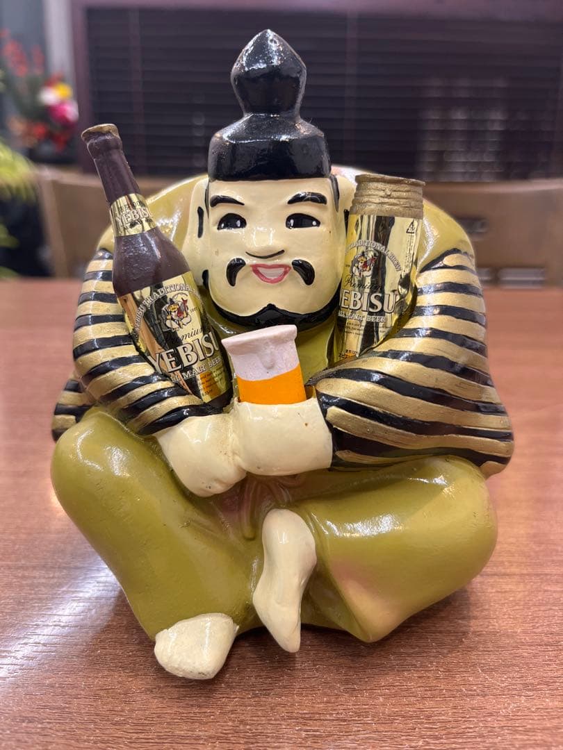 エビスビール 恵比寿様 福の神 ソフビ フィギュア