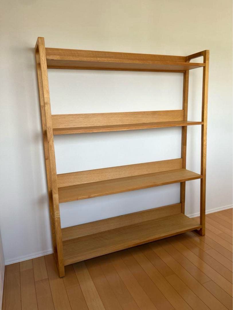 アクタス 木製 シェルフ 棚 4段