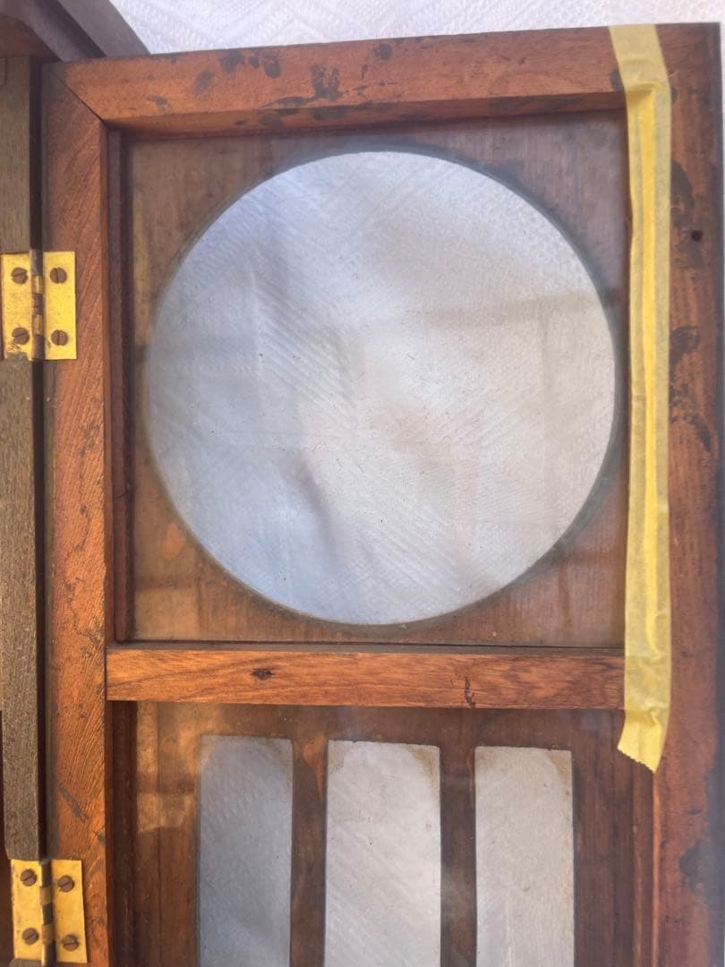 戦前 昭和五年 日本製 振り子掛時計 ゼンマイ式 古時計