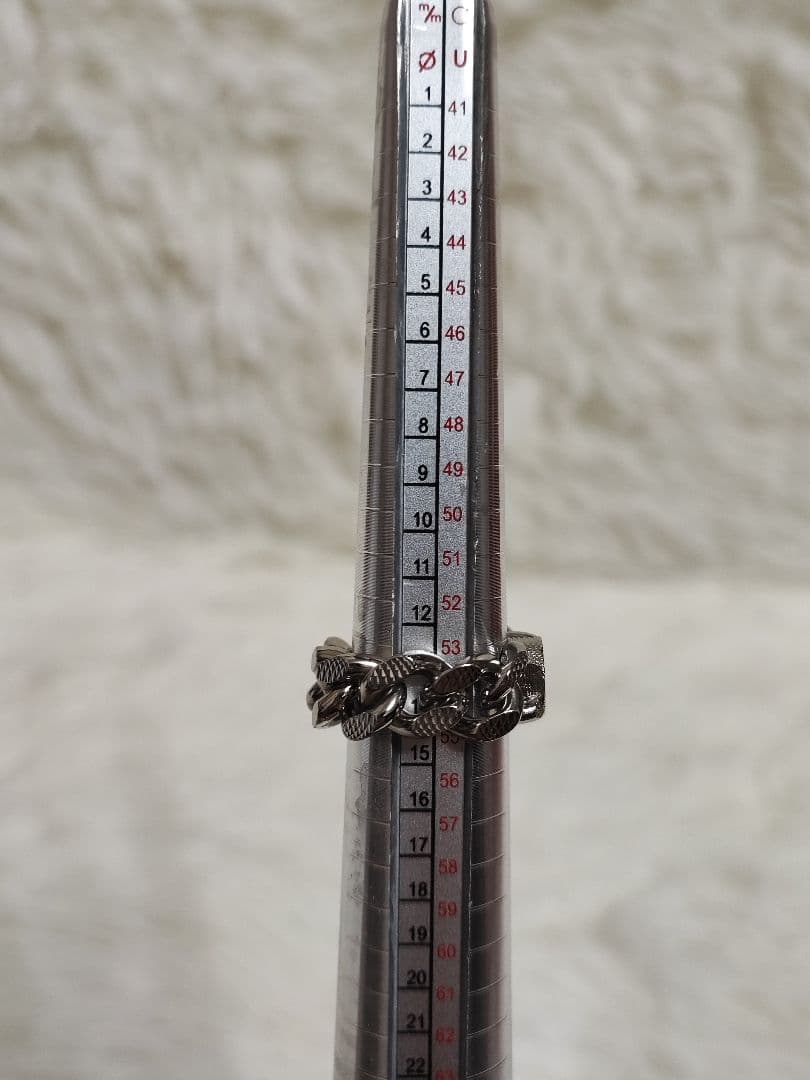 専用　新品 GUCCI インターロッキングG チェーン リング 指輪 S