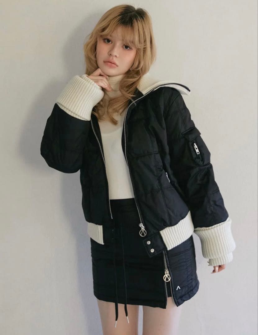 andmary Mary quilting jacket アウター