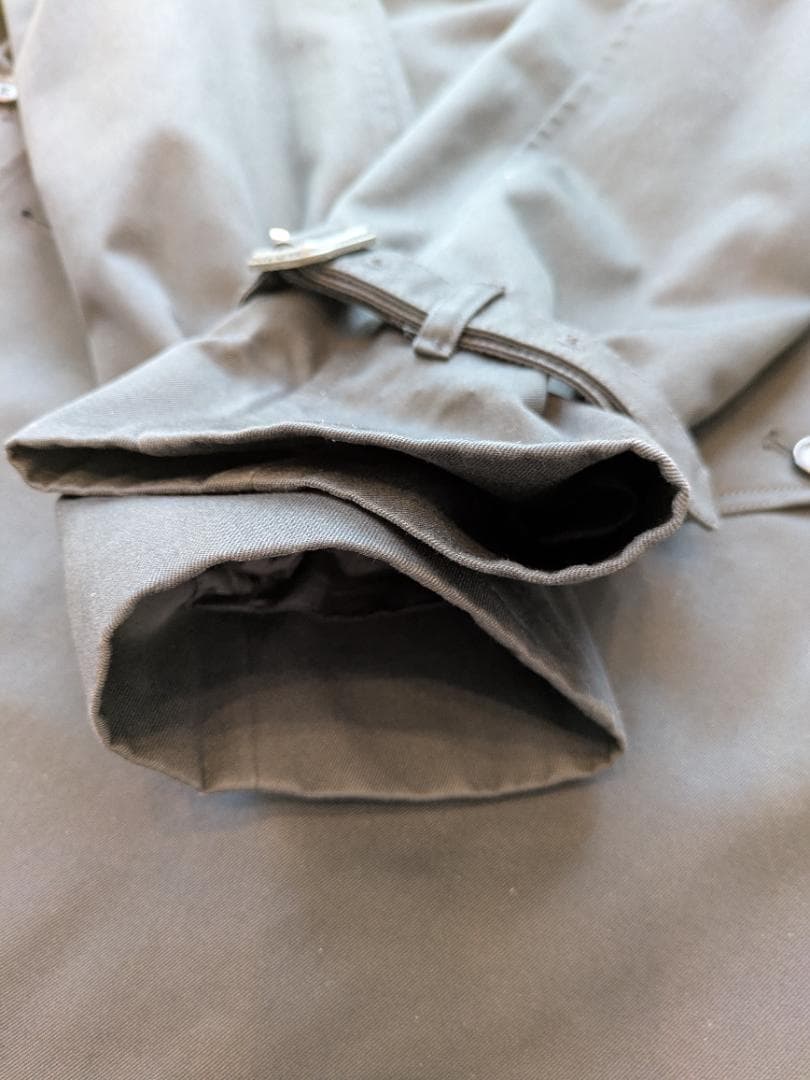 Aquascutum トレンチコート ENGLAND 44 XL相当 ブラック