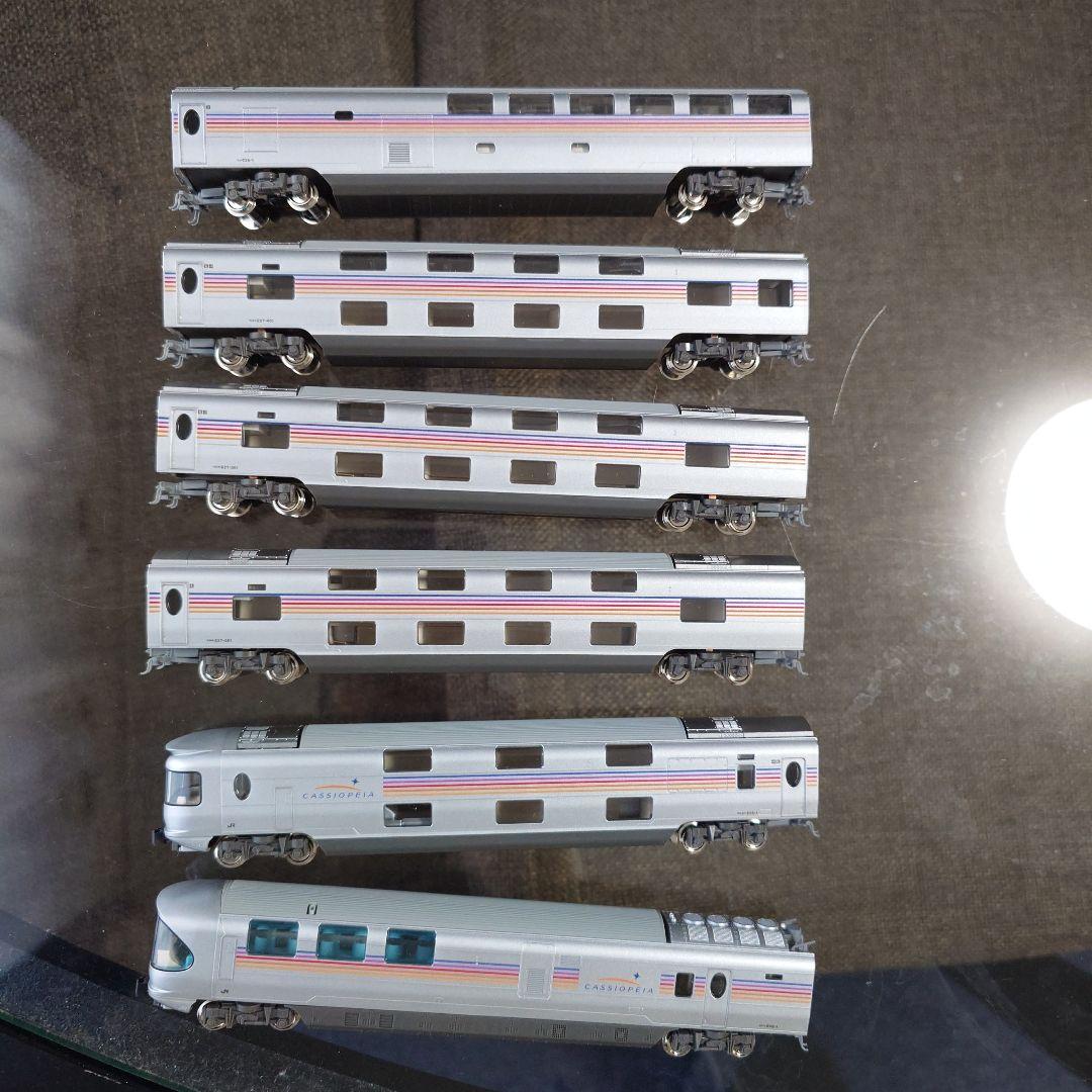 【Nゲージ】KATO10-399 室内灯つき E26系カシオペア基本6両セット