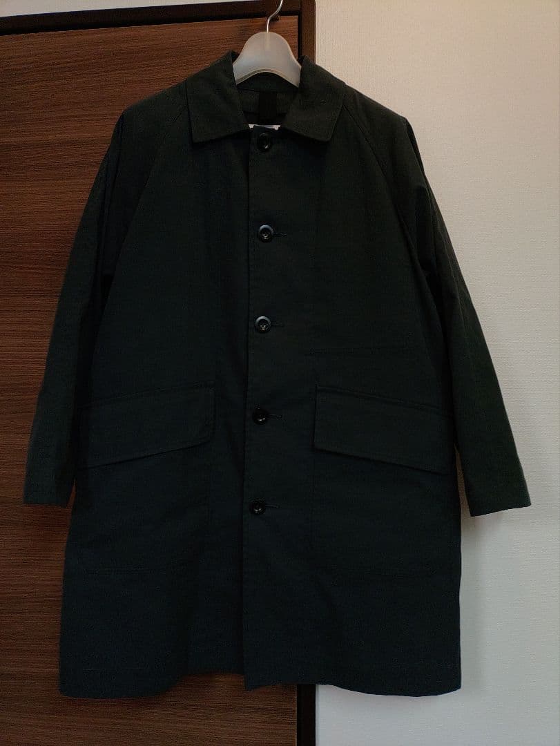 新品未使用 MHL. WORN COTTON NYLON COAT