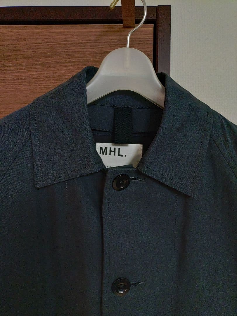 新品未使用 MHL. WORN COTTON NYLON COAT