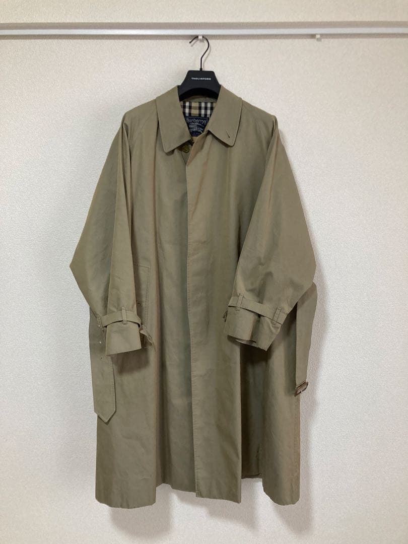 バーバリー ヴィンテージ 一枚袖 コート ライダー70〜80年代