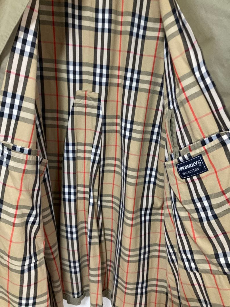 バーバリー ヴィンテージ 一枚袖 コート ライダー70〜80年代