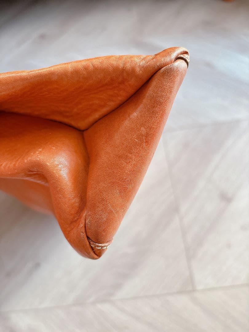 大容量 CIVA チーバ オールレザー キャメル トートバッグ イタリア製 本革