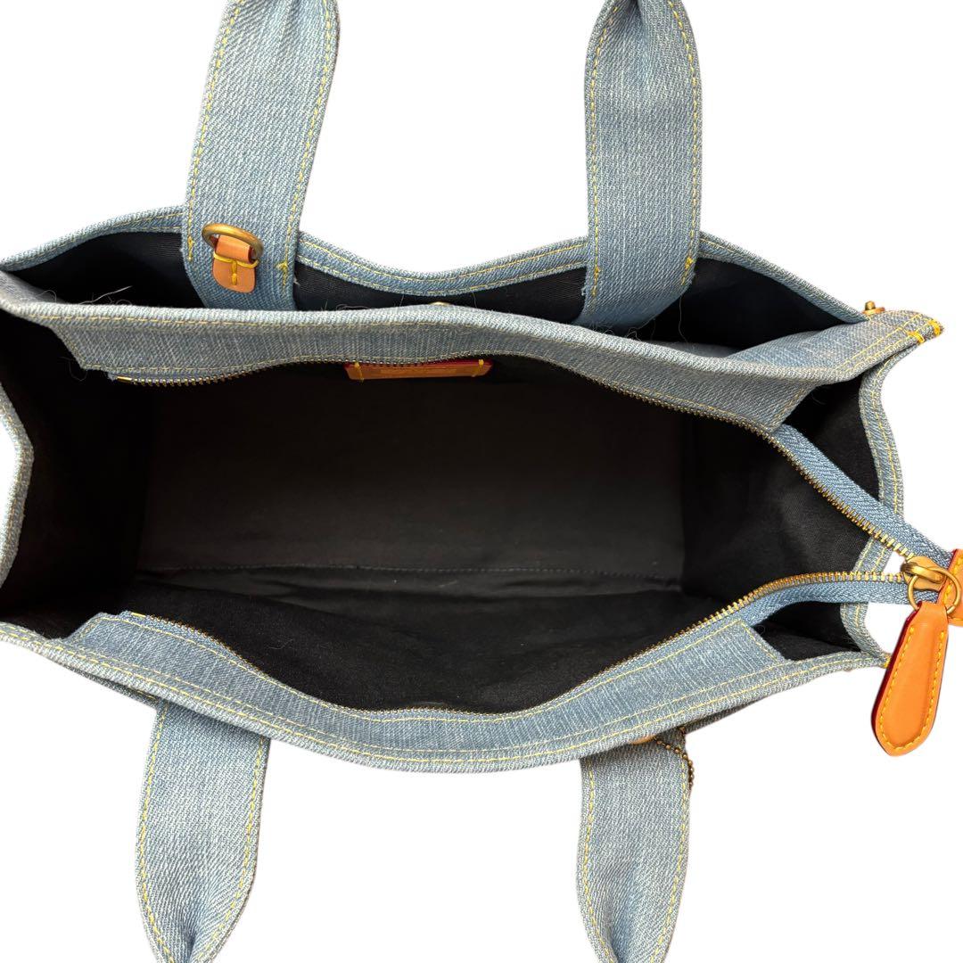 【✨美品✨】コーチ COACH 2WAYバッグ デニムカーゴトート A4