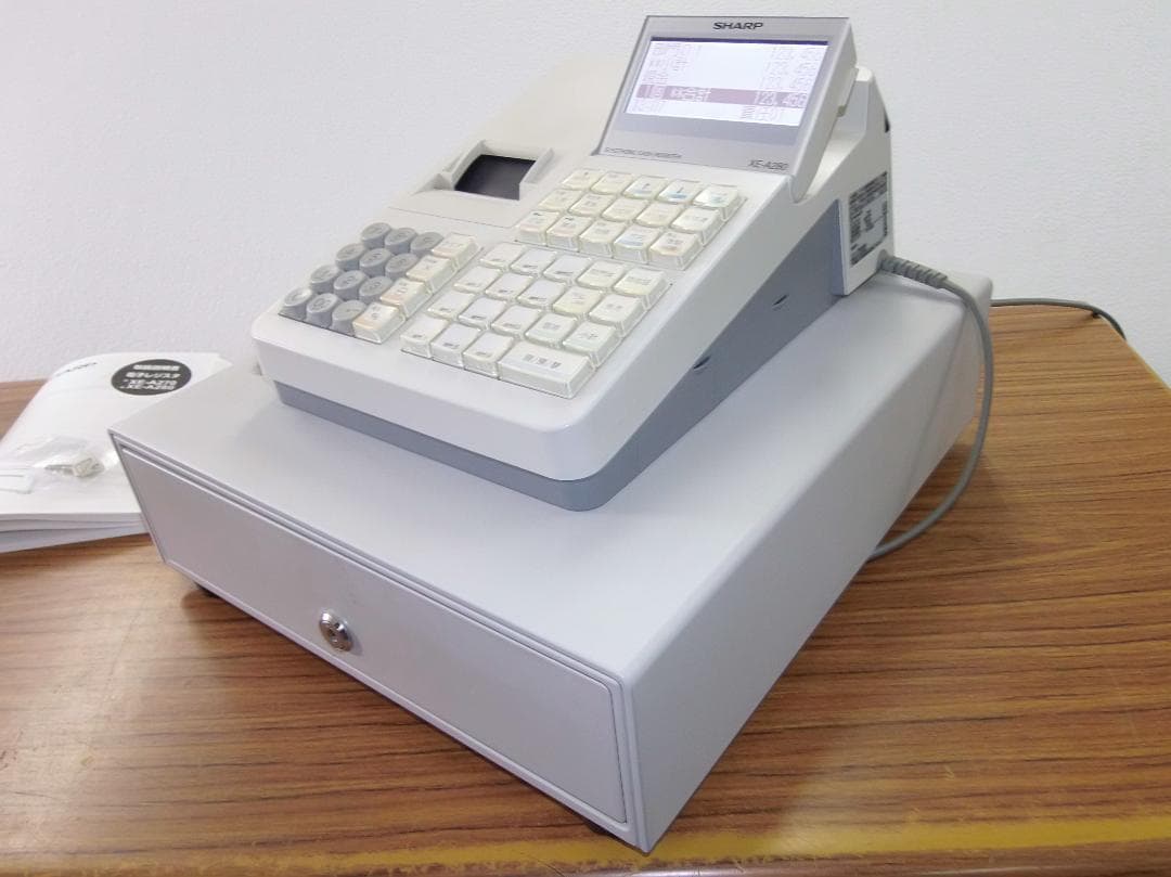 設定無料 SHARP XE-A280 コンパクトレジスター 250711