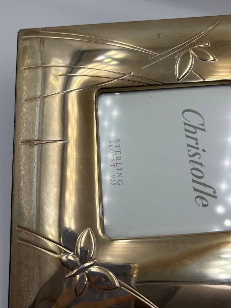 クリストフル　スターリングシルバー 925 フォトフレーム　写真立て