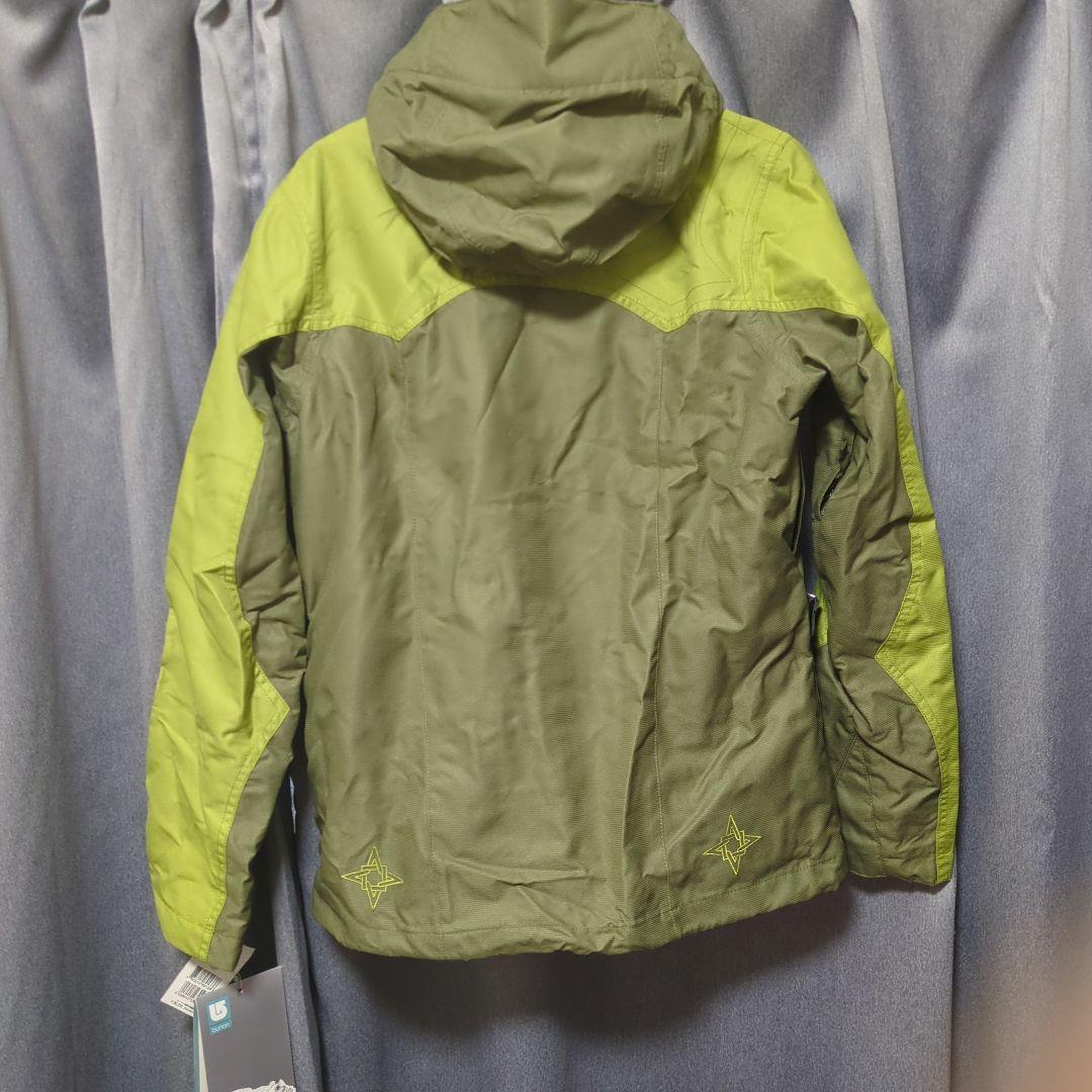 バートン　スノーボード用ウェア グリーン フード付き