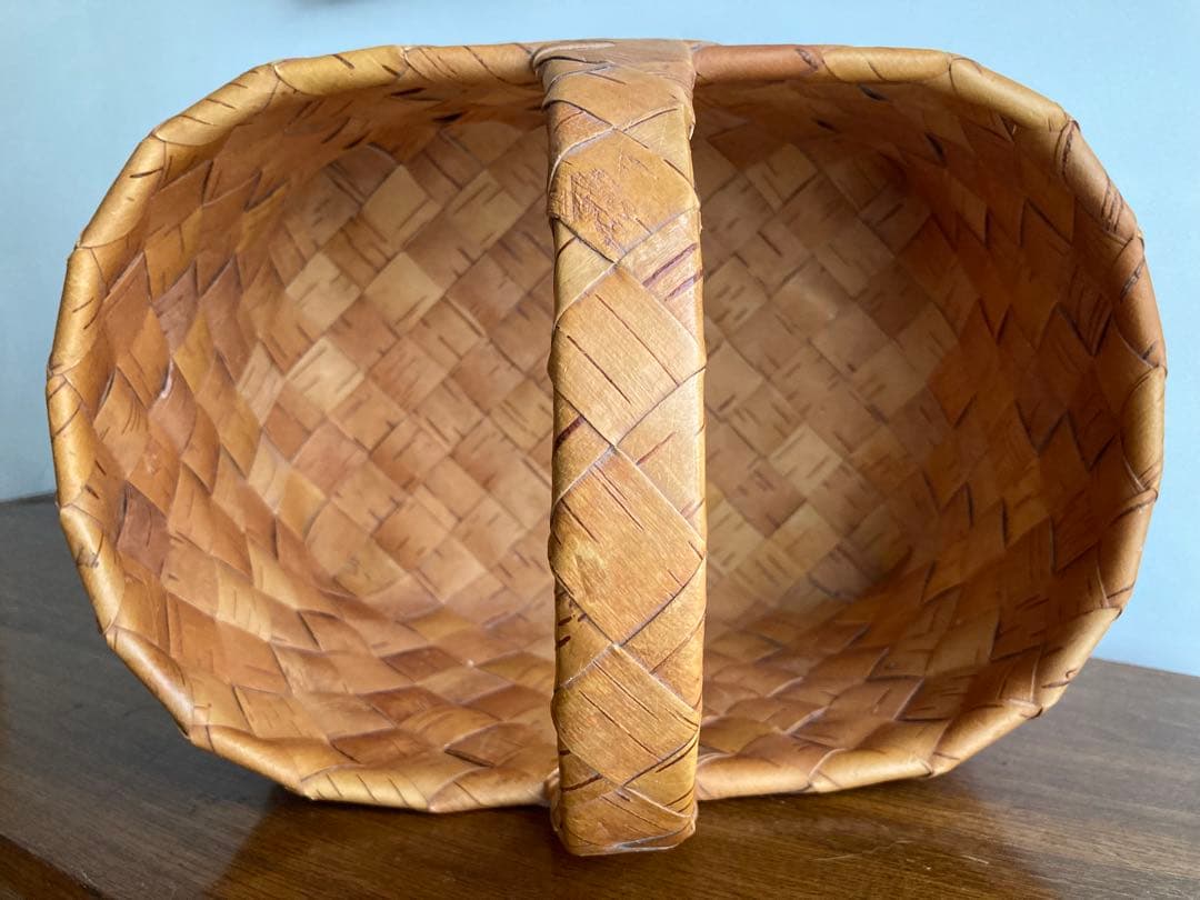 る*い様 Galina ガリーナ さんの白樺かご（特大サイズ）② フィンランド