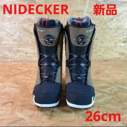 新品、未使用　NIDECKER ブーツ 26cm　25312