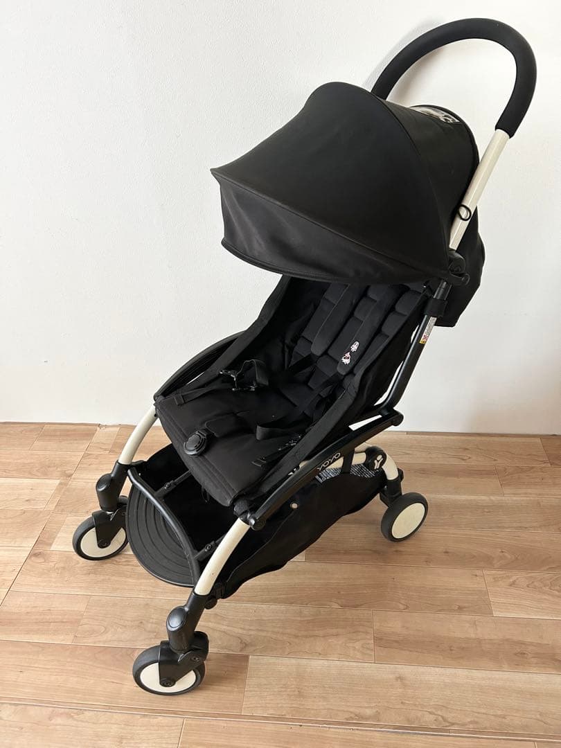 Babyzen Yoyo 6＋　ベビーカー　ブラック　ホワイト