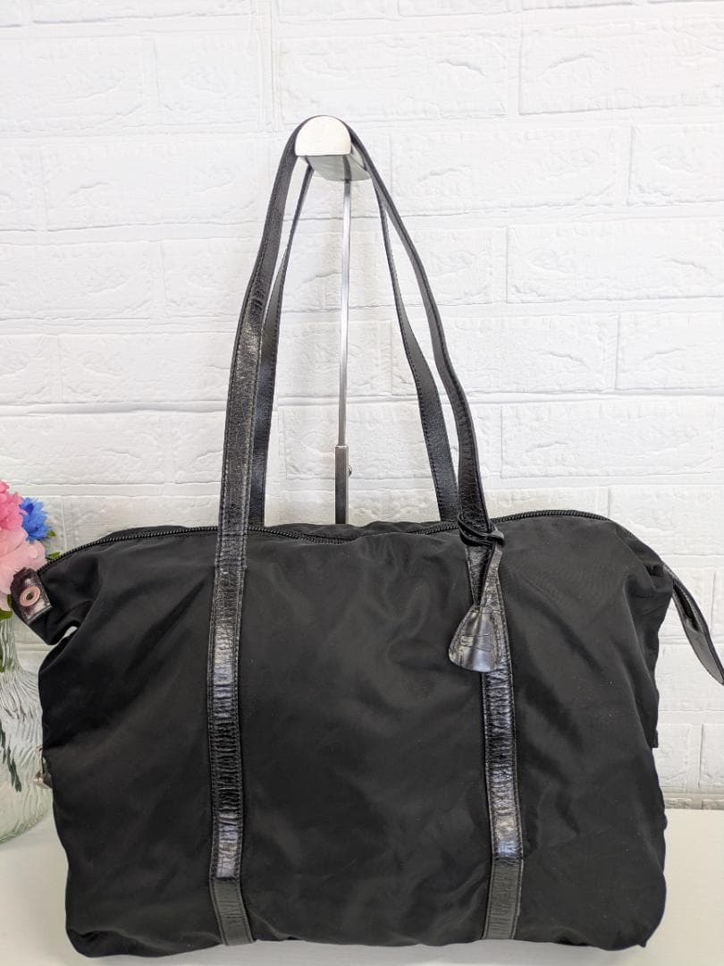 PRADA 　プラダ　ボストンバッグ　三角ロゴ　テスートナイロン　3431