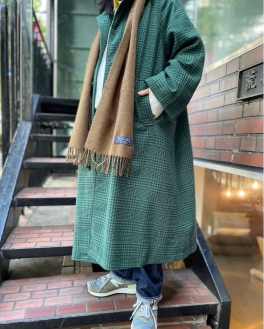 美品　BEAMS BOY / ソロテックス　ステンカラーコート　クリーニング済み