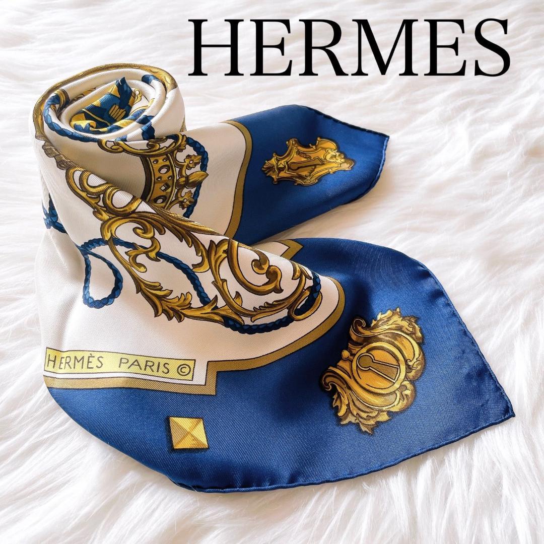エルメス　カレ90 チュルリー公園　スカーフ
