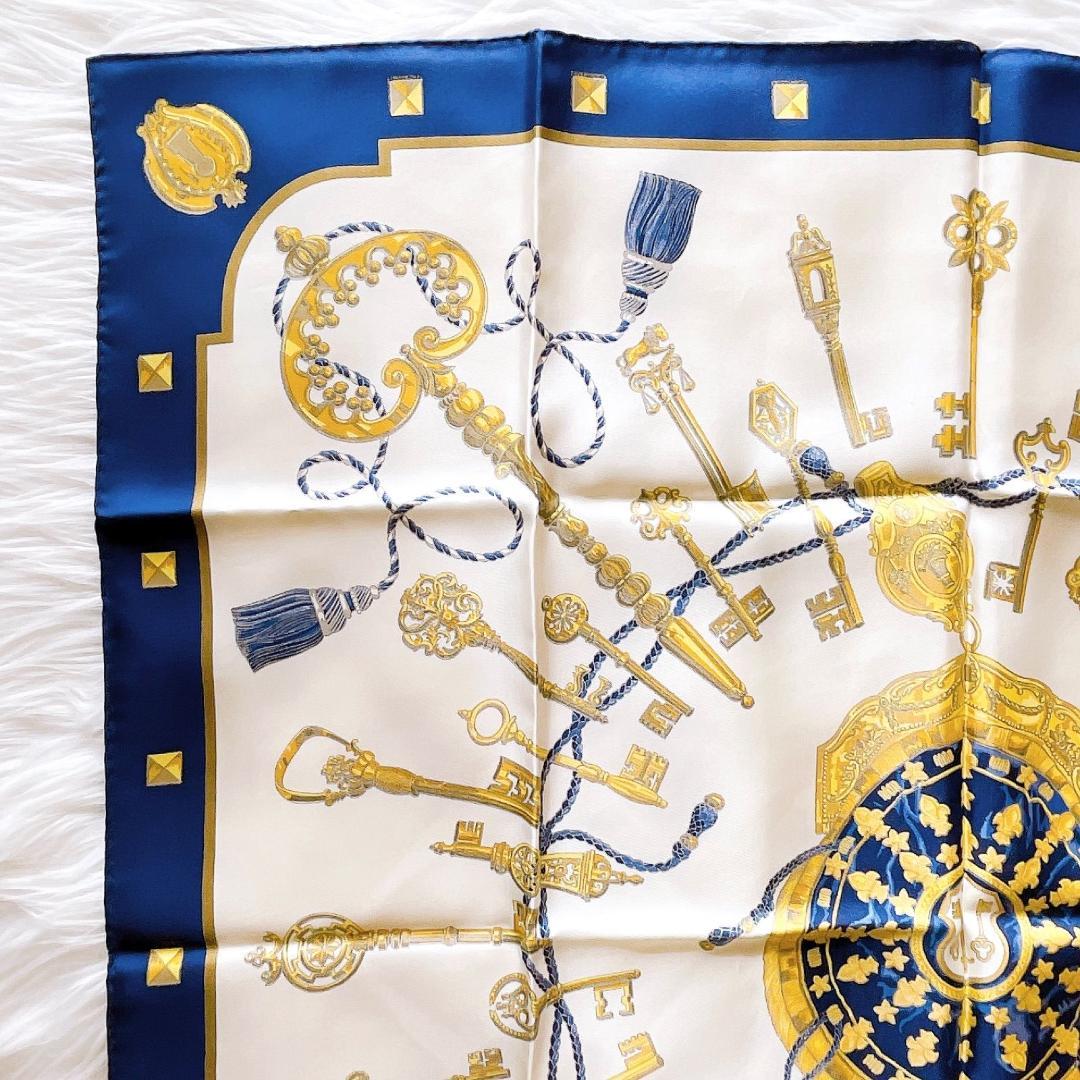 エルメス　カレ90 チュルリー公園　スカーフ