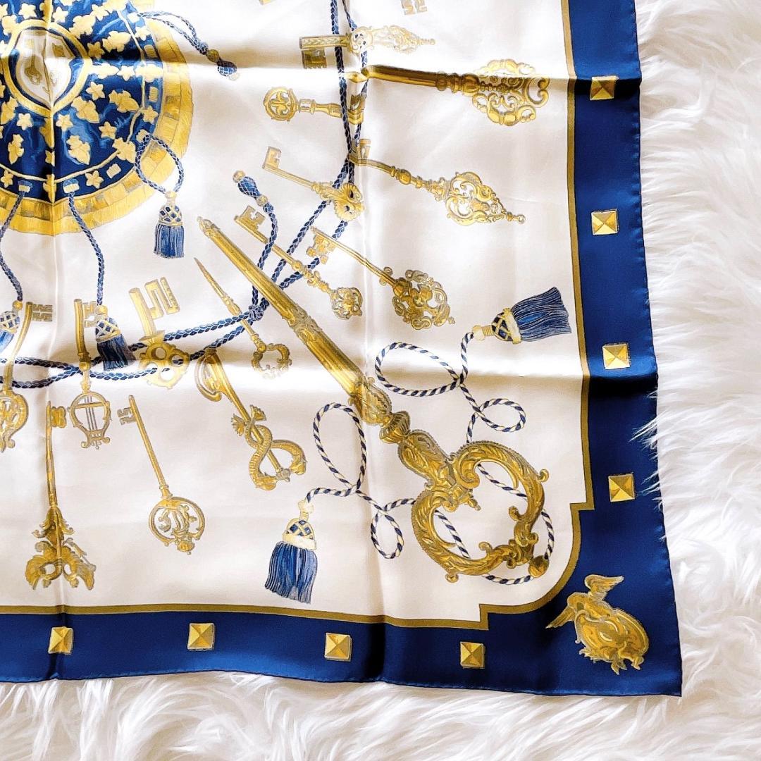 エルメス　カレ90 チュルリー公園　スカーフ