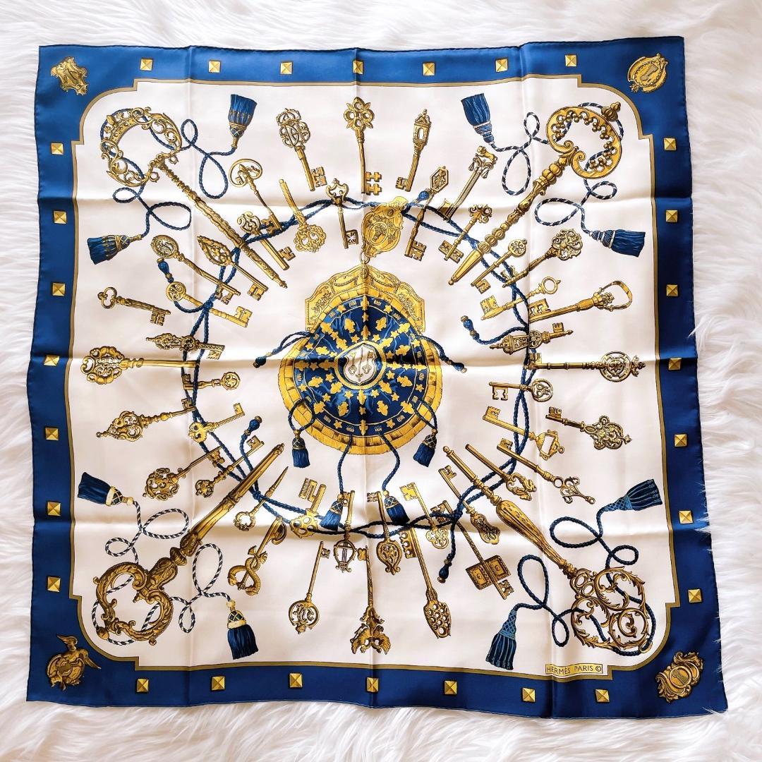 エルメス　カレ90 チュルリー公園　スカーフ