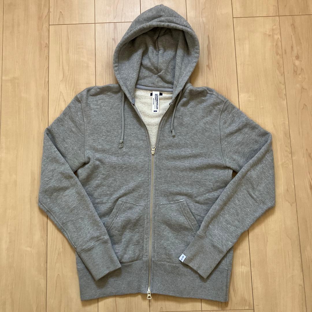 LOOPWHEELER × BEAMS PLUS 別注　ジップアップパーカー