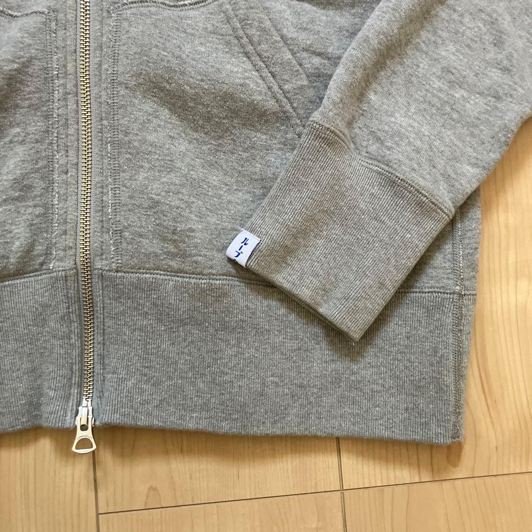 LOOPWHEELER × BEAMS PLUS 別注　ジップアップパーカー