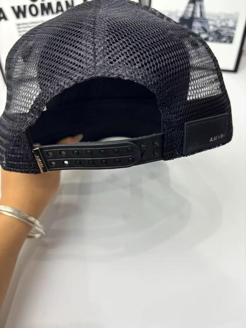 AMIRI キャップ ブラック