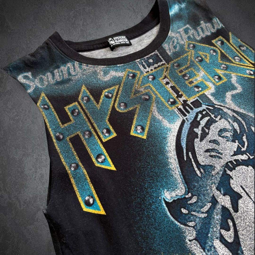 HYSTERIC GLAMOUR ヒスガール タンクトップ y2k 平成 ギター