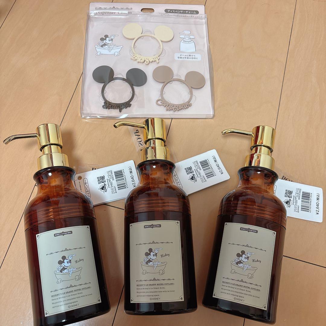 ディズニーストア☆ミッキー♡ディスペンサーセット 4点