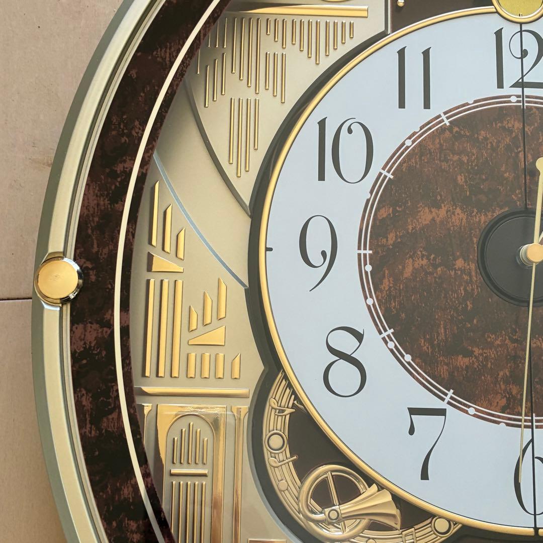 【送料込】SEIKO セイコー ウェーブシンフォニー RE568B からくり時計