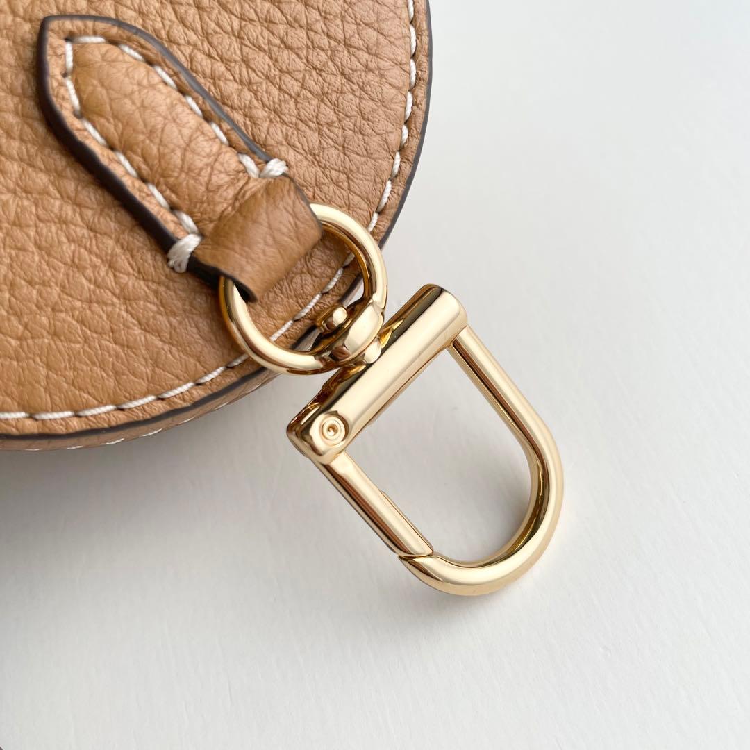 トリーバーチ キーホルダー ポーチ 小物入れ レザー ロゴ テア 新品