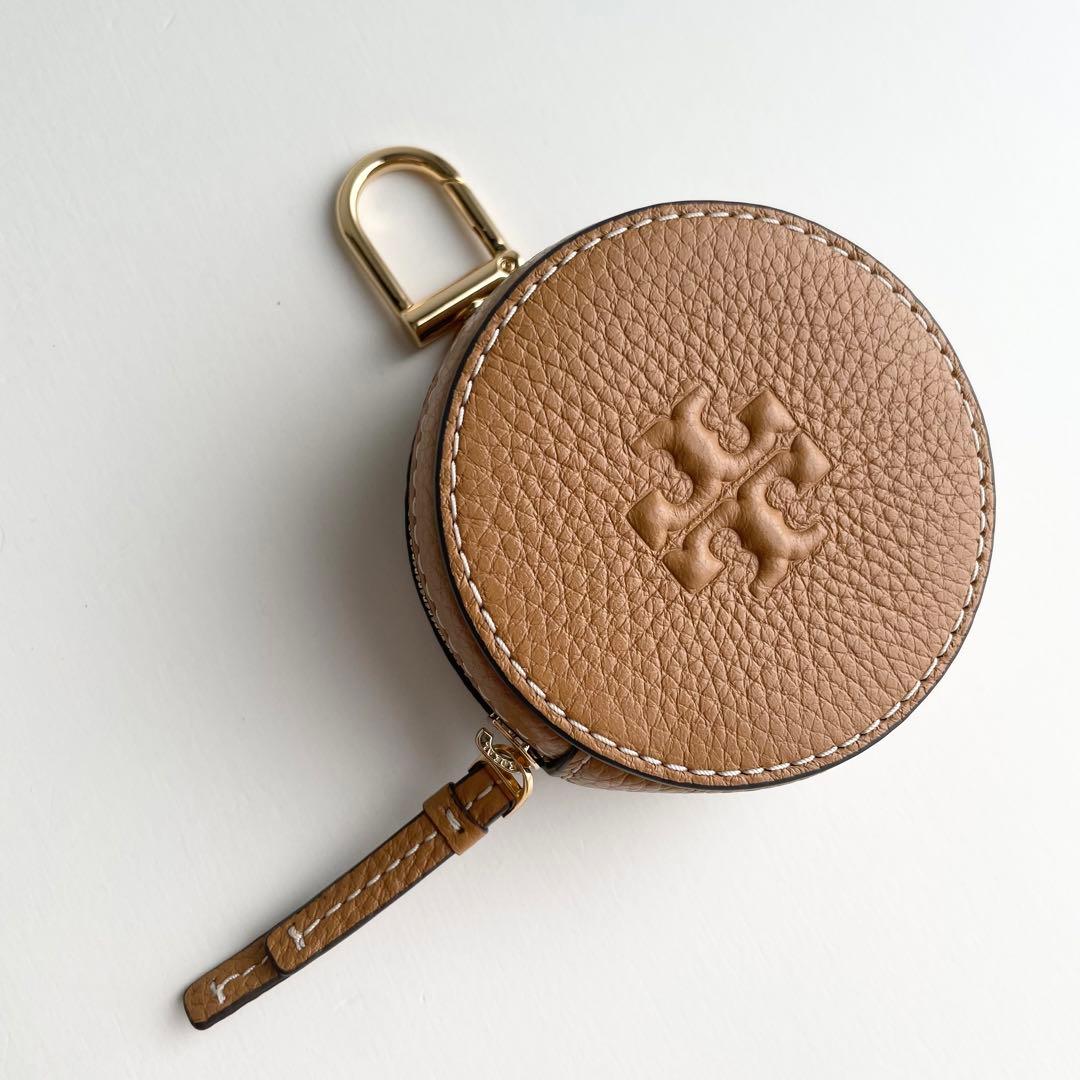 トリーバーチ キーホルダー ポーチ 小物入れ レザー ロゴ テア 新品